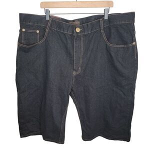 Jean Station Nwt Men's dark wash denim jean shorts size 48